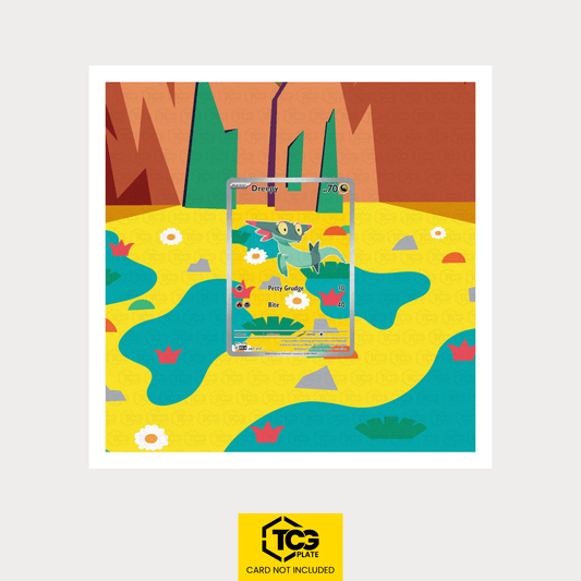 Grolldra ASC 247/217 – Pokémon Extended Art Display | Framed MIXPIX® - tcgplate