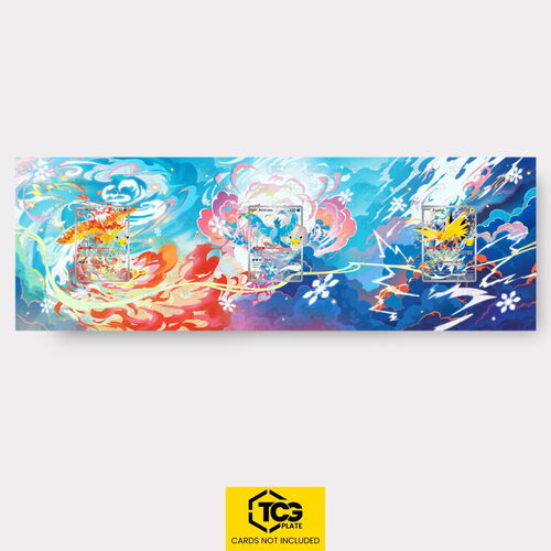 Acrylic Display | Moltres, Articuno & Zapdos – Fire, Ice and Lightning 30C