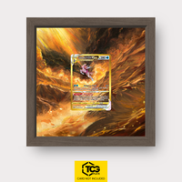 Ur-Palkia VSTAR CRZ GG67 als Extended Art Display im Echtholzrahmen mit UV-Schutz-Case und magnetischer Wandhalterung von TCGplate.