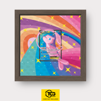 Mew Pokémon TCG Karte im TCGplate Extended Art Display zum Sammeln und Ausstellen.