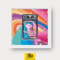 Mew Pokémon TCG Karte im TCGplate Extended Art Display zum Sammeln und Ausstellen.