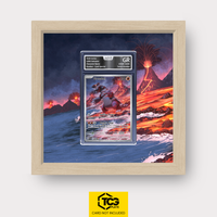 Groudon Pokémon TCG Karte im TCGplate Extended Art Display zum Sammeln und Ausstellen.