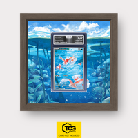Goldini Pokémon TCG Karte im TCGplate Extended Art Display zum Sammeln und Ausstellen.