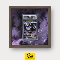 Mega-Skelabra ex PBL 115 als Extended Art Display im Echtholzrahmen mit UV-Schutz-Case und magnetischer Wandhalterung von TCGplate.