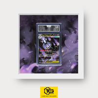 Mega-Skelabra ex PBL 115 als Extended Art Display im Echtholzrahmen mit UV-Schutz-Case und magnetischer Wandhalterung von TCGplate.