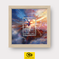 Latios SSP 203 Frames® in Life Oak mit UV-Schutz-Case und magnetischer Wandhalterung von TCGplate.