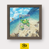 Zytomega Pokémon TCG Karte im TCGplate Extended Art Display zum Sammeln und Ausstellen.