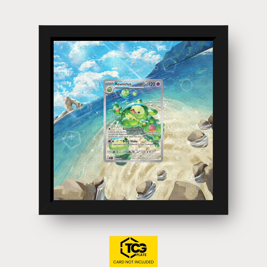 Zytomega Pokémon TCG Karte im TCGplate Extended Art Display zum Sammeln und Ausstellen.