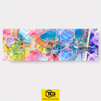 Sprigatito, Fuecoco, Quaxly Pokémon TCG cards in TCGplate Extended Art Display for collectors to showcase.
