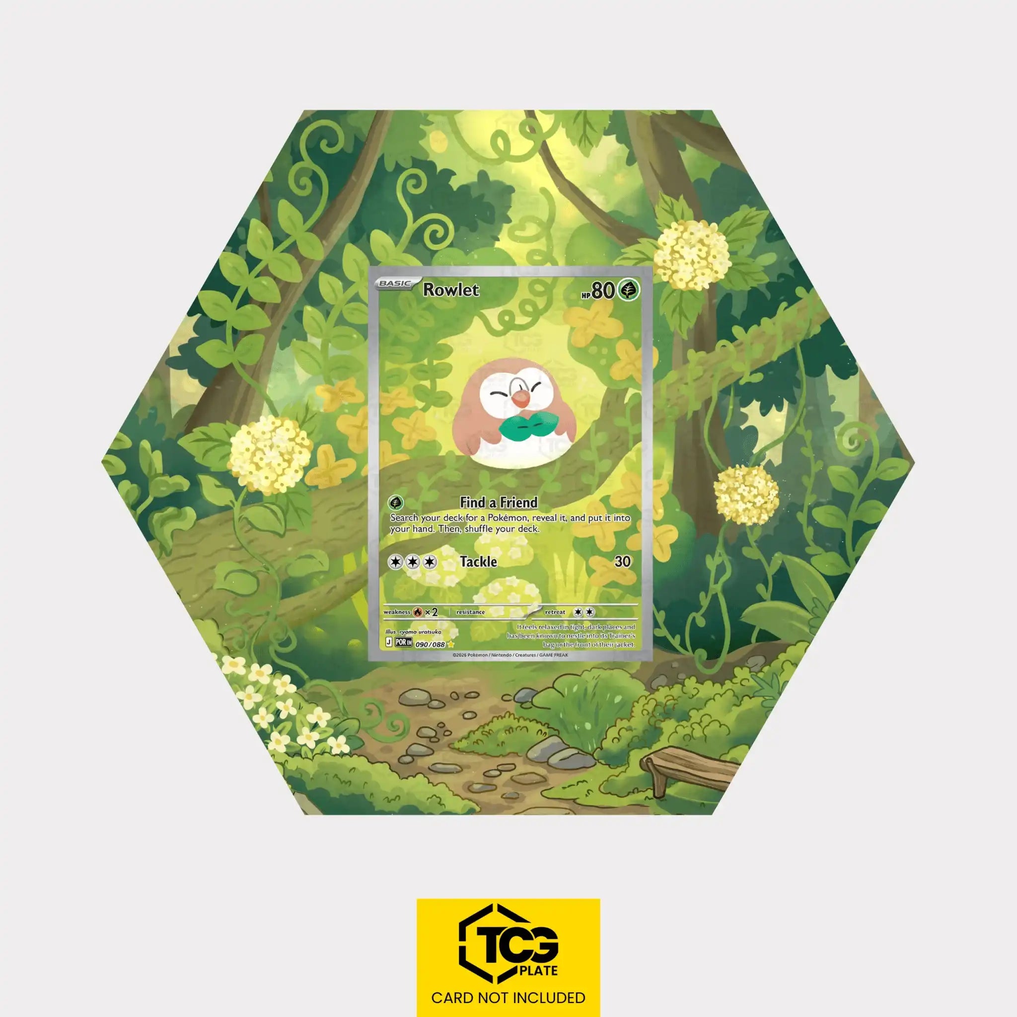 Bauz POR 090 - Pokémon Extended Art Display | Hex Shapes® - tcgplate