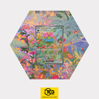 Venusaur ex Pokémon TCG card in TCGplate Extended Art Display for collectors to showcase.