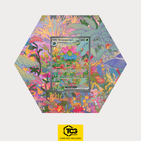 Bisaflor ex MEW 198 - Pokémon Extended Art Display | Hex Shapes® - tcgplate