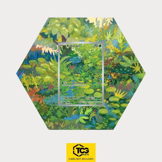 Bisasam MEW 166 - Pokémon Extended Art Display | Hex Shapes® - tcgplate