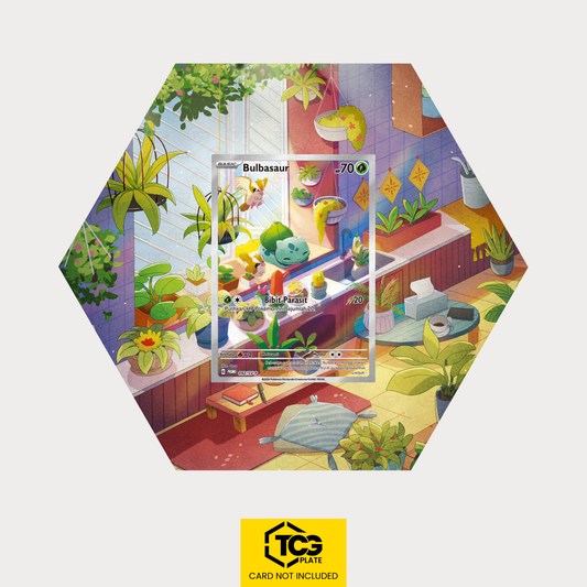 Bisasam SCR 143/142 – Pokémon Extended Art Display | Hex Shapes® - tcgplate