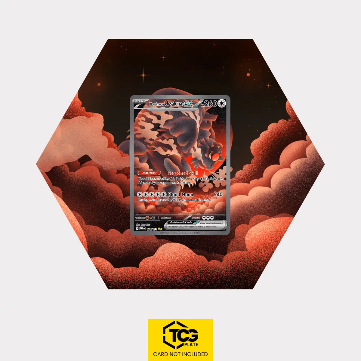 Blutmond Ursaluna ex PRE 168 – Hex Shapes® Display