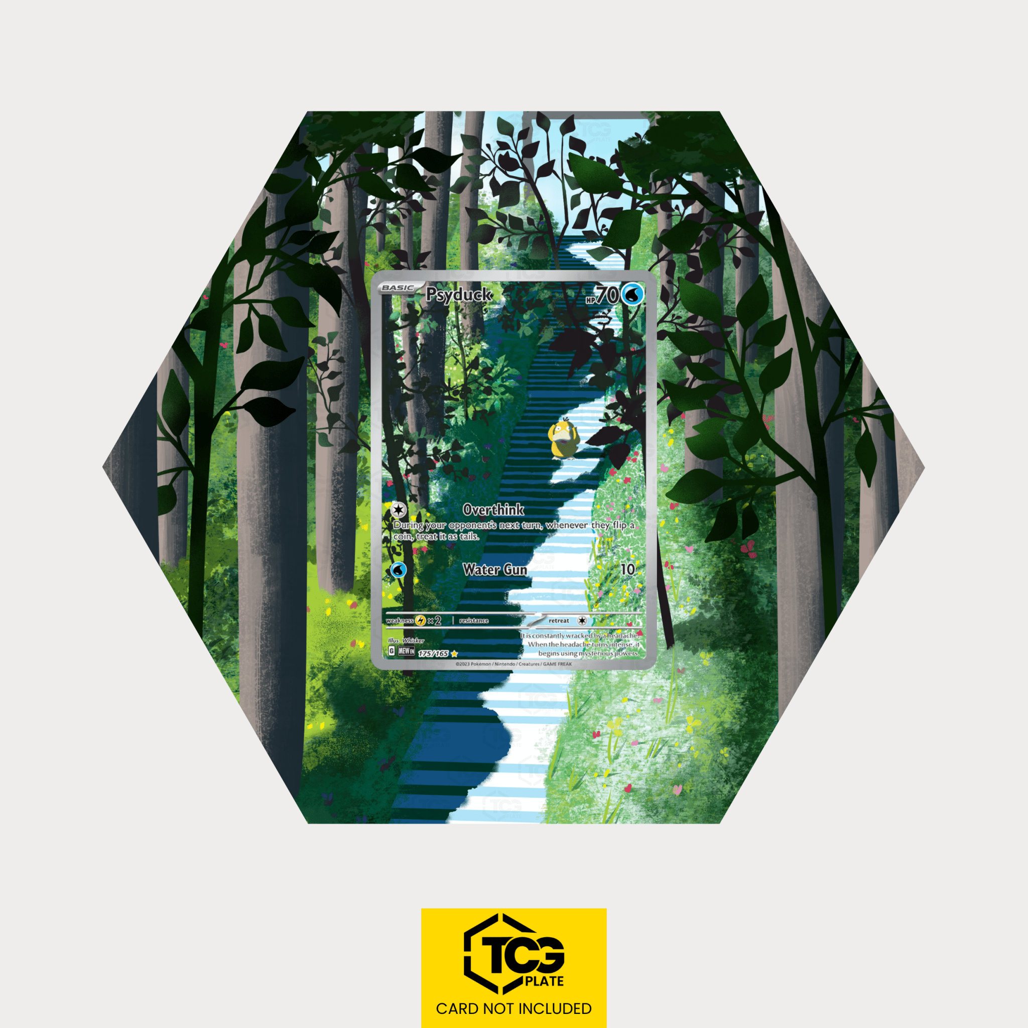 Enton MEW 175/165 – Pokémon Extended Art Display | Hex Shapes® - tcgplate