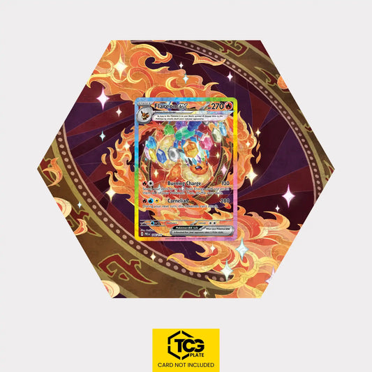 Flamara ex PRE 146 - Pokémon Extended Art Display | Hex Shapes® - tcgplate
