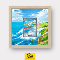 Altaria ex Pokémon TCG card in TCGplate Extended Art Display for collectors to showcase.