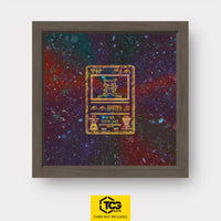 Pokémon TCG card displayed in a TCGplate Extended Art Display for collectors to showcase trading cards.