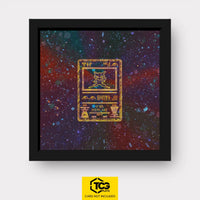 Pokémon TCG card displayed in a TCGplate Extended Art Display for collector showcase.