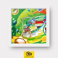 Bulbasaur Pokémon TCG card in TCGplate Extended Art Display for collectors to showcase.