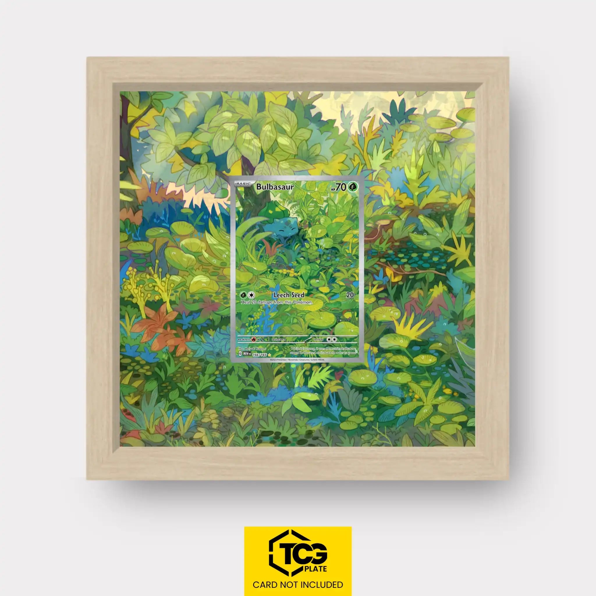 Frames® | Bulbasaur MEW 166 - tcgplate