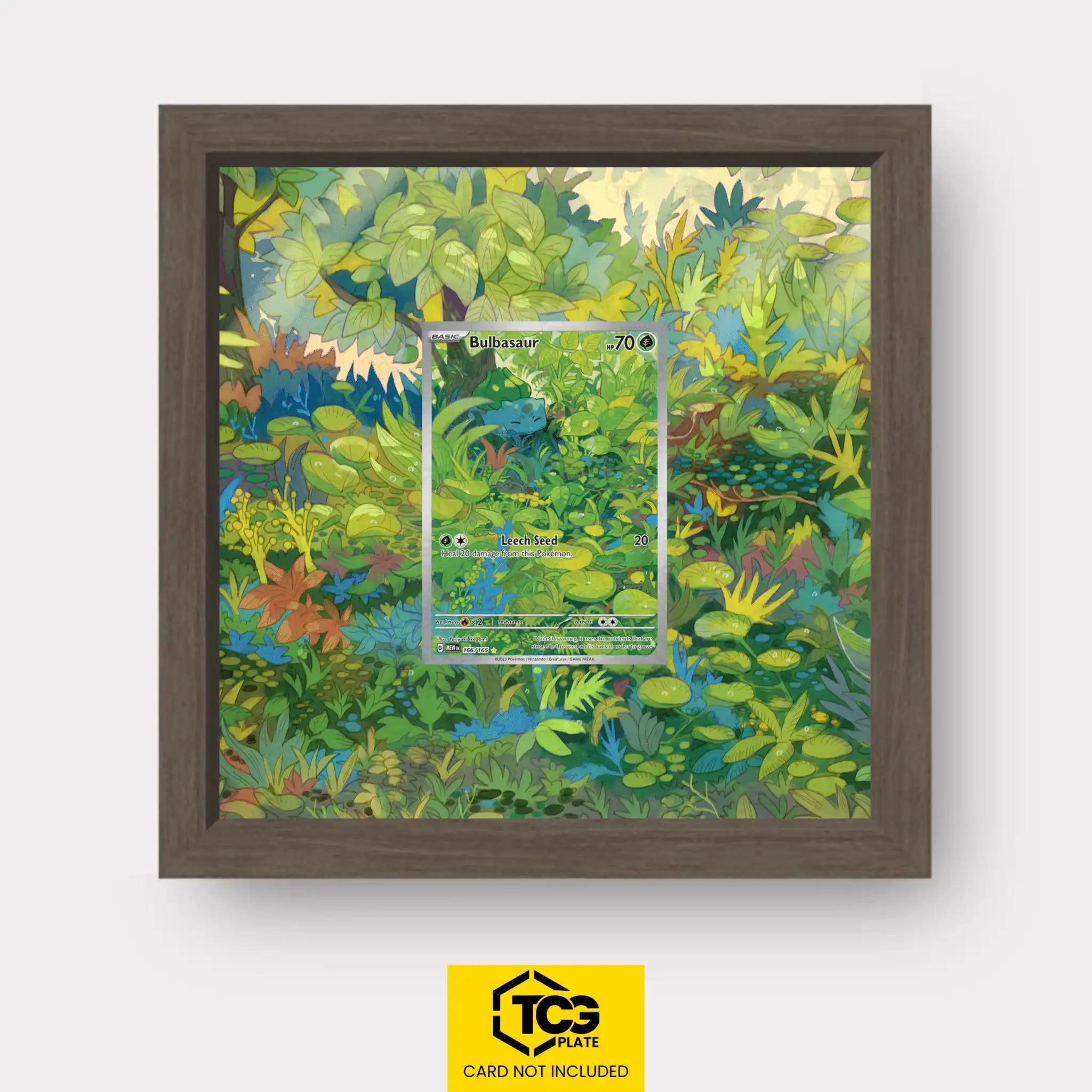 Frames® | Bulbasaur MEW 166 - tcgplate