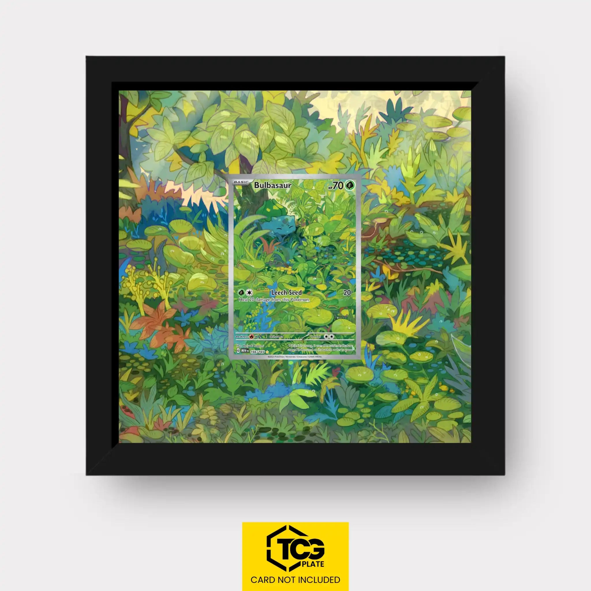 Frames® | Bulbasaur MEW 166 - tcgplate