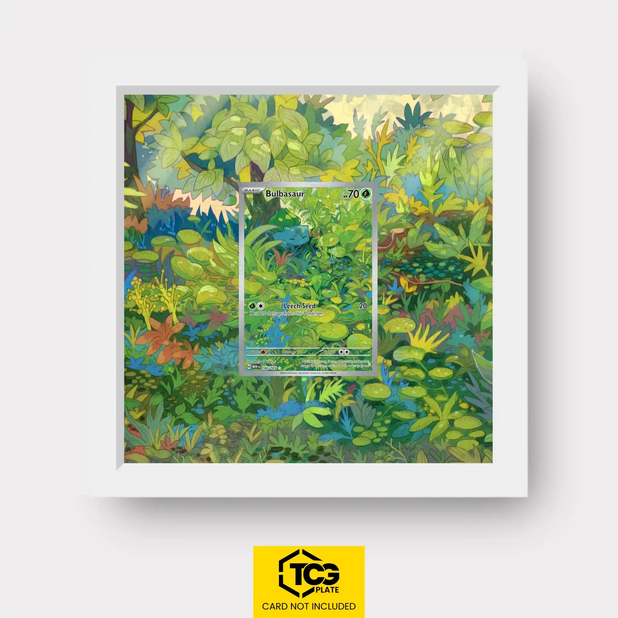 Frames® | Bulbasaur MEW 166 - tcgplate