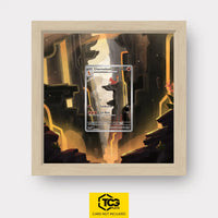 Charmeleon Pokémon TCG card in TCGplate Extended Art Display for collector showcase
