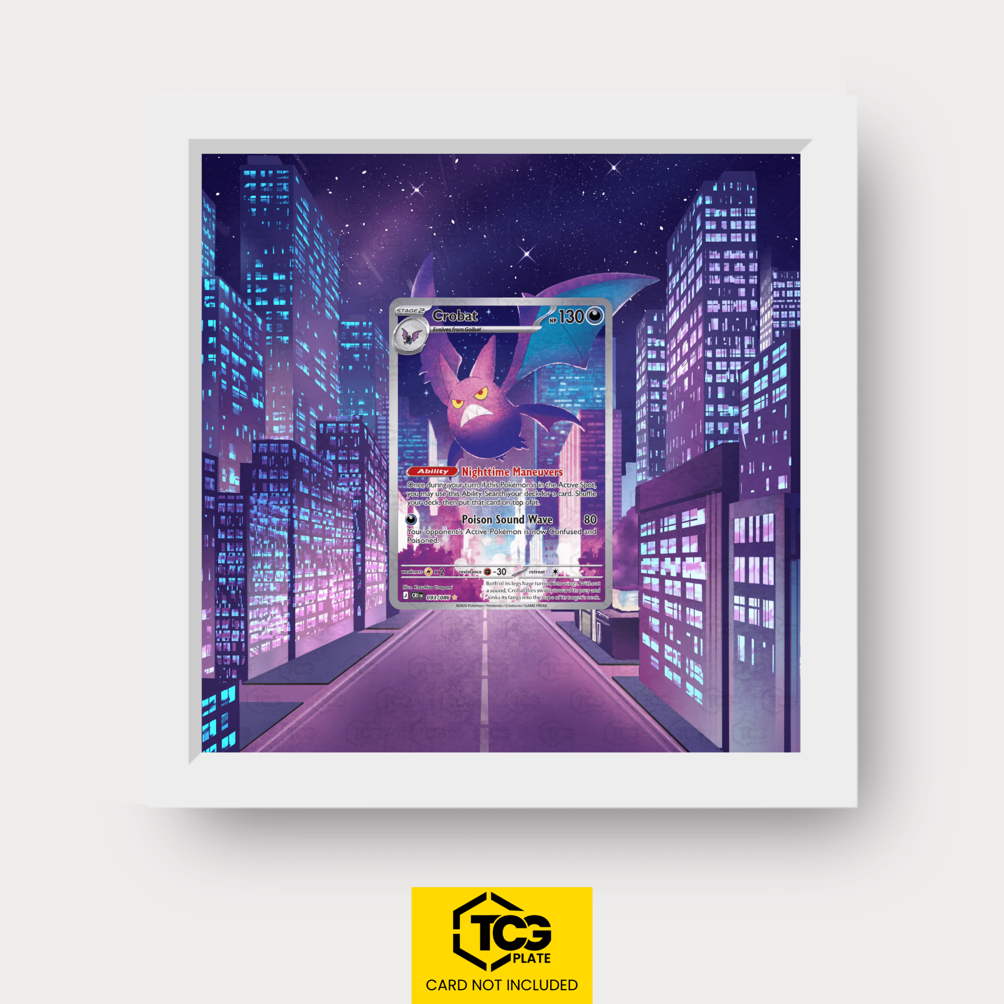 Frames® | Crobat CRI 093 - tcgplate