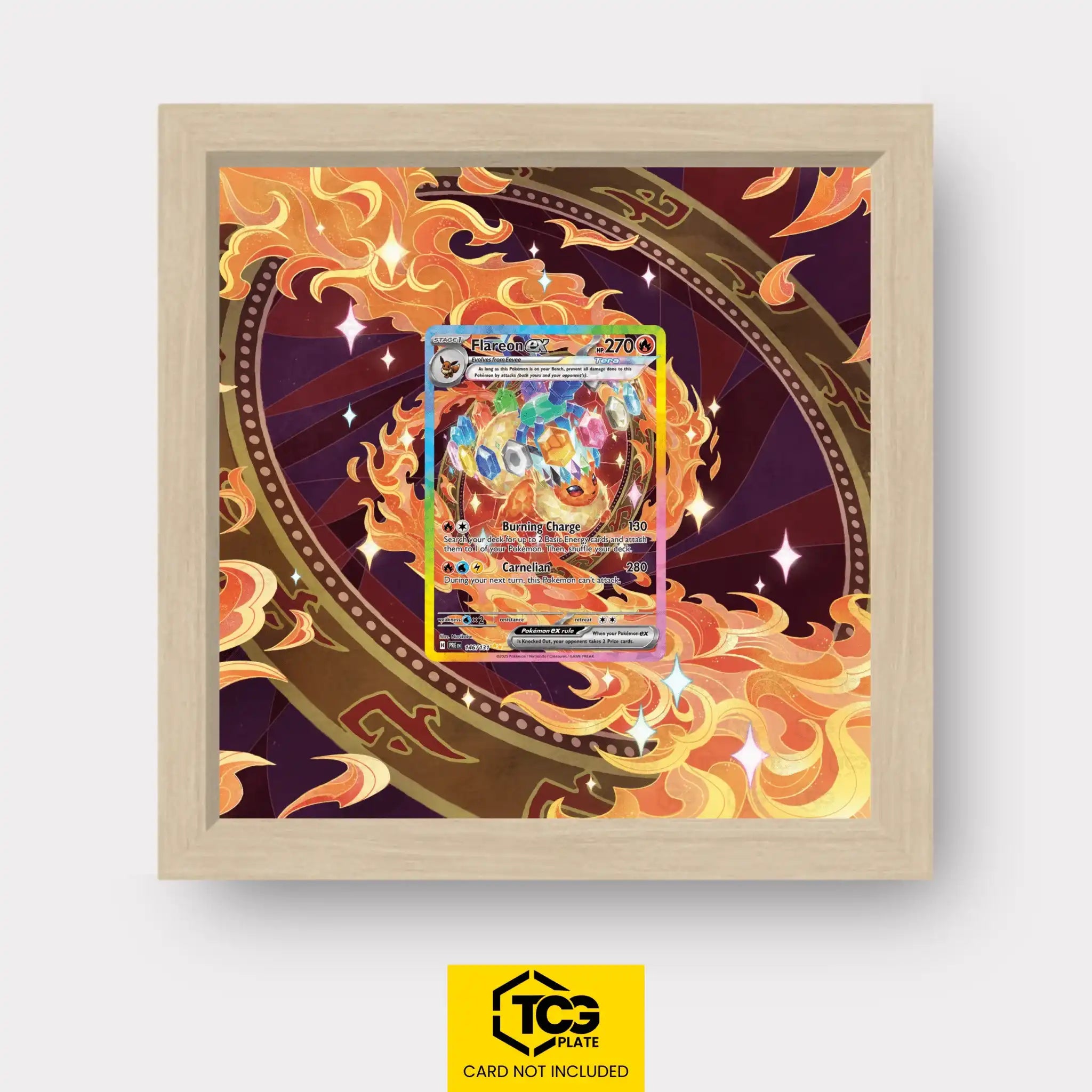 Frames® | Flamara ex PRE 146 - tcgplate