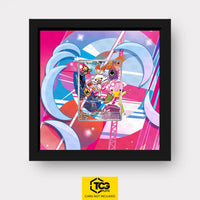 Scorbunny Pokémon TCG card in TCGplate Extended Art Display for collectors to showcase trading cards.