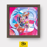 Scorbunny Pokémon TCG card in TCGplate Extended Art Display for collector showcase