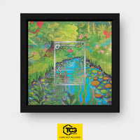 Ivysaur Pokémon TCG card in TCGplate Extended Art Display for collectors to showcase.
