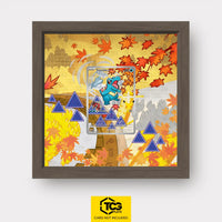 Totodile Pokémon TCG card in TCGplate Extended Art Display for collectors to showcase trading cards.