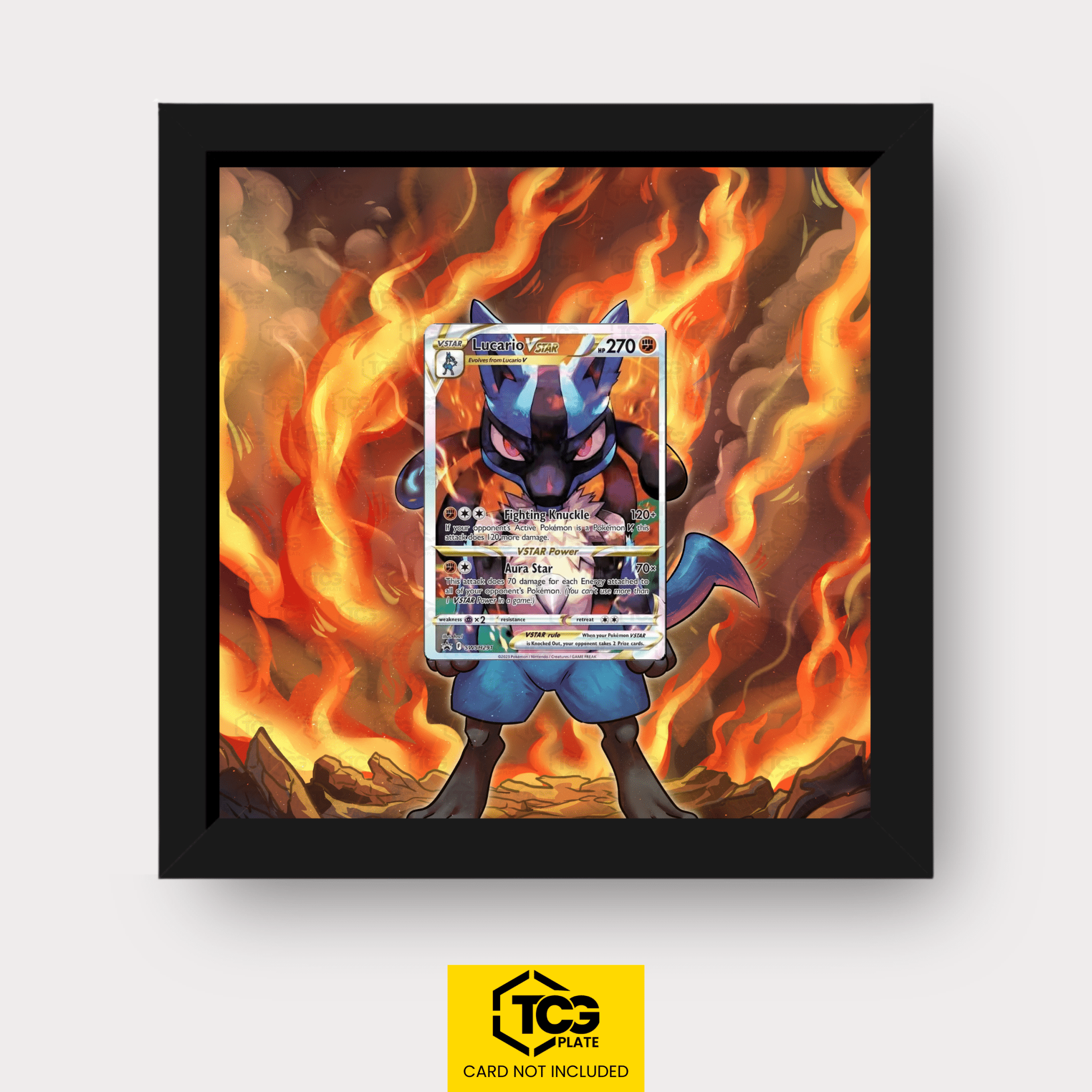 Frames® | Lucario VSTAR SWSH 291 - tcgplate