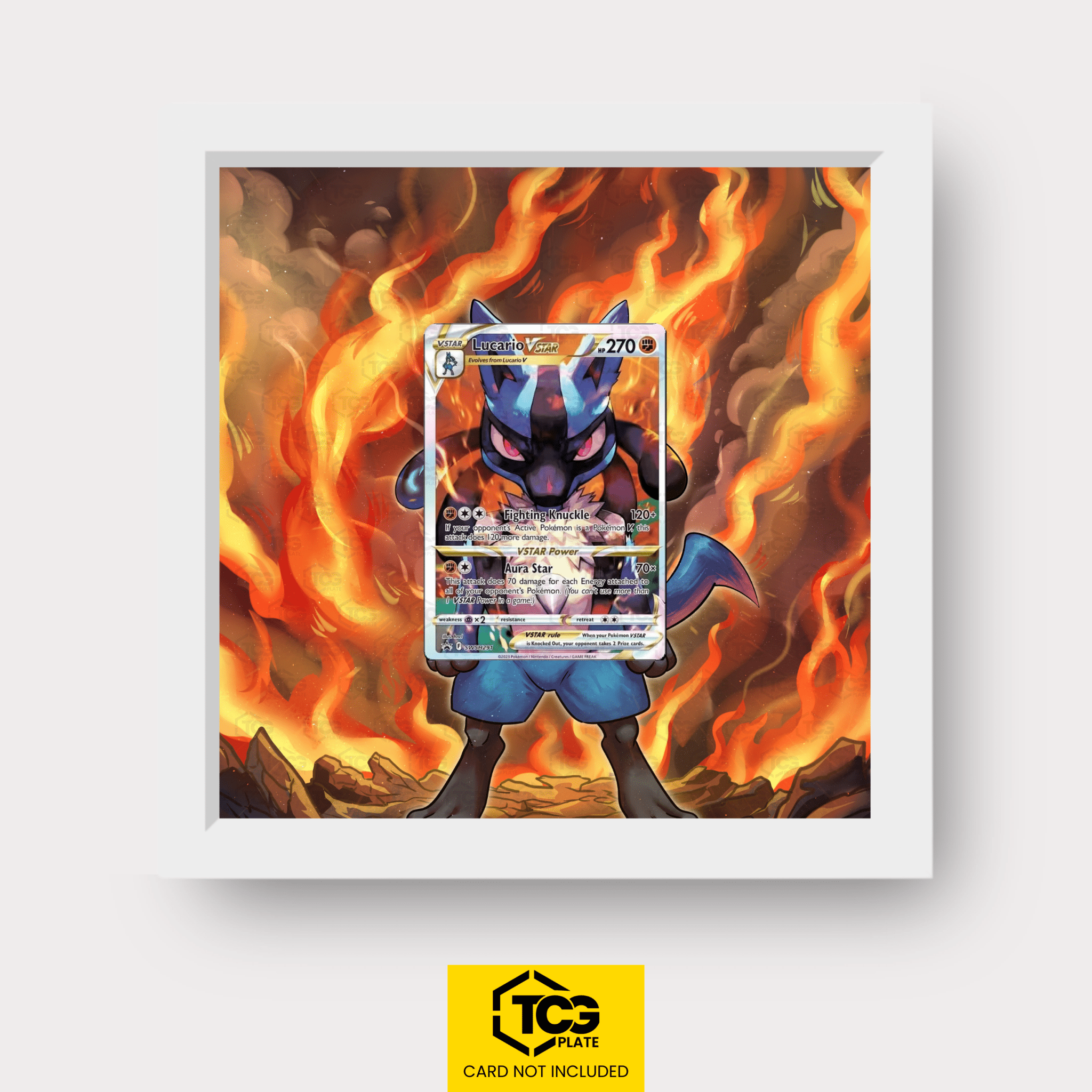 Frames® | Lucario VSTAR SWSH 291 - tcgplate