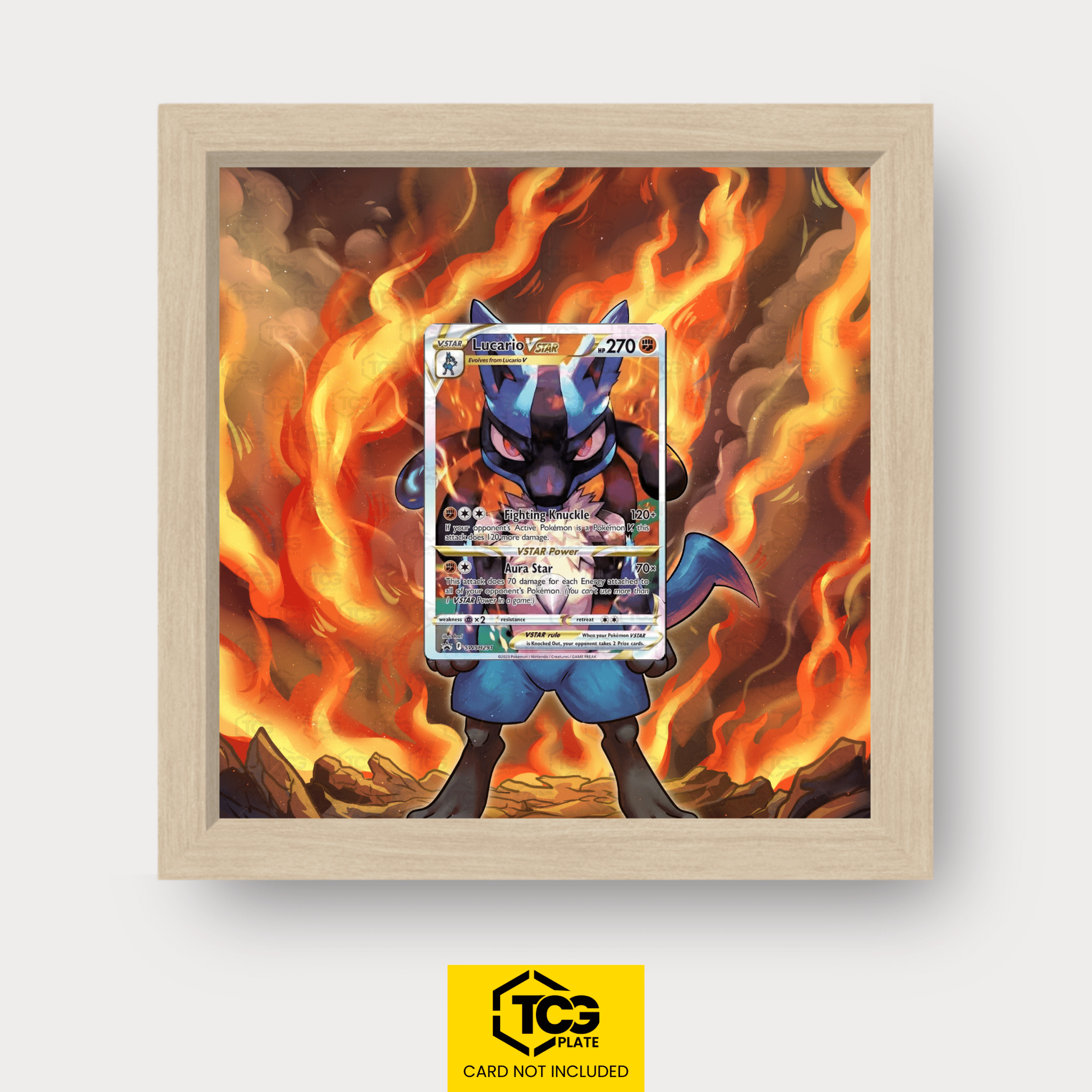 Frames® | Lucario VSTAR SWSH 291 - tcgplate