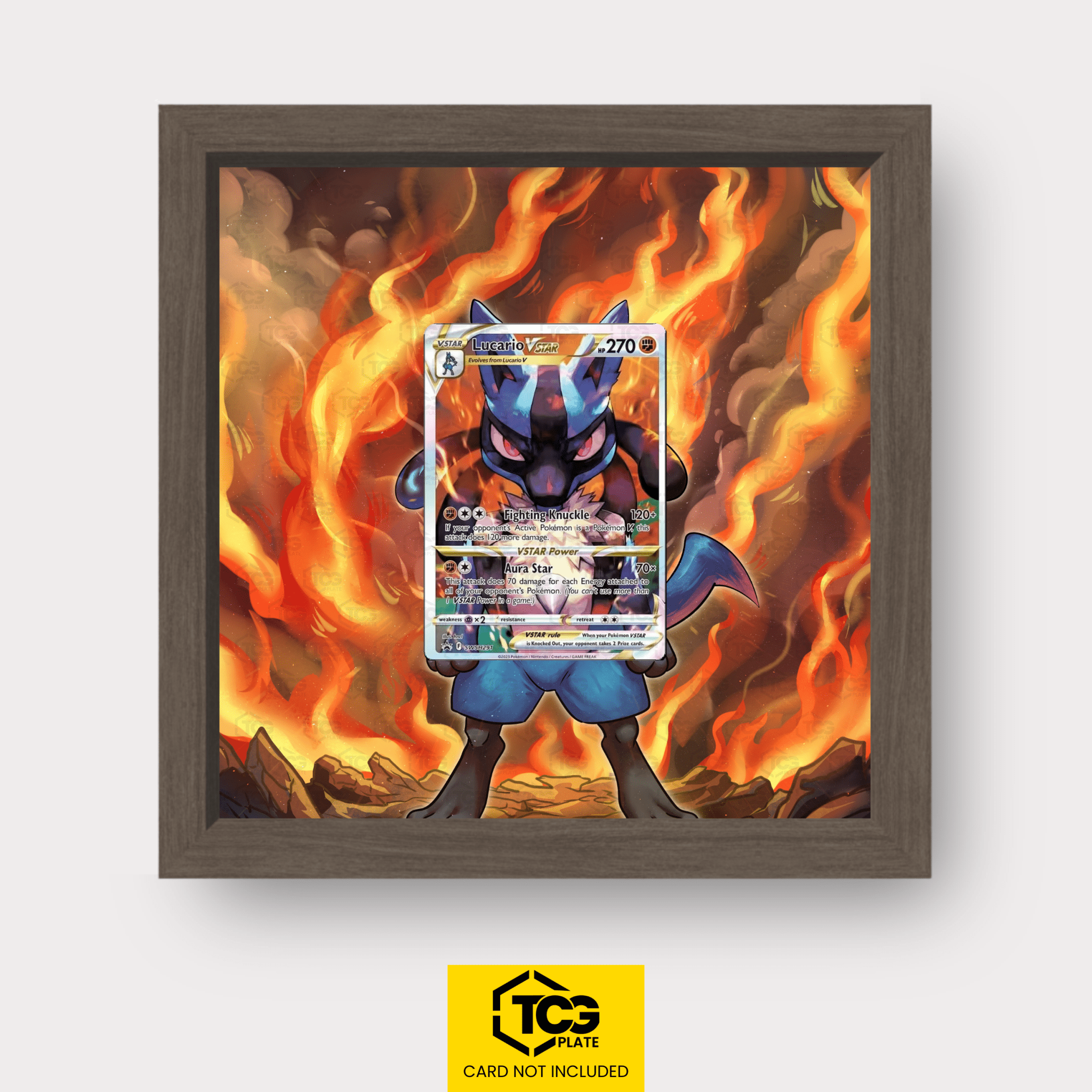 Frames® | Lucario VSTAR SWSH 291 - tcgplate