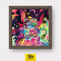Mega Venusaur EX Pokémon TCG card in TCGplate Extended Art Display for collectors