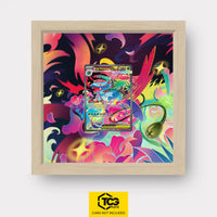 Mega Venusaur EX Pokémon TCG card in TCGplate Extended Art Display for collectors