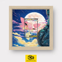 Mega Clefable EX Pokémon TCG card in TCGplate Extended Art Display for collectors
