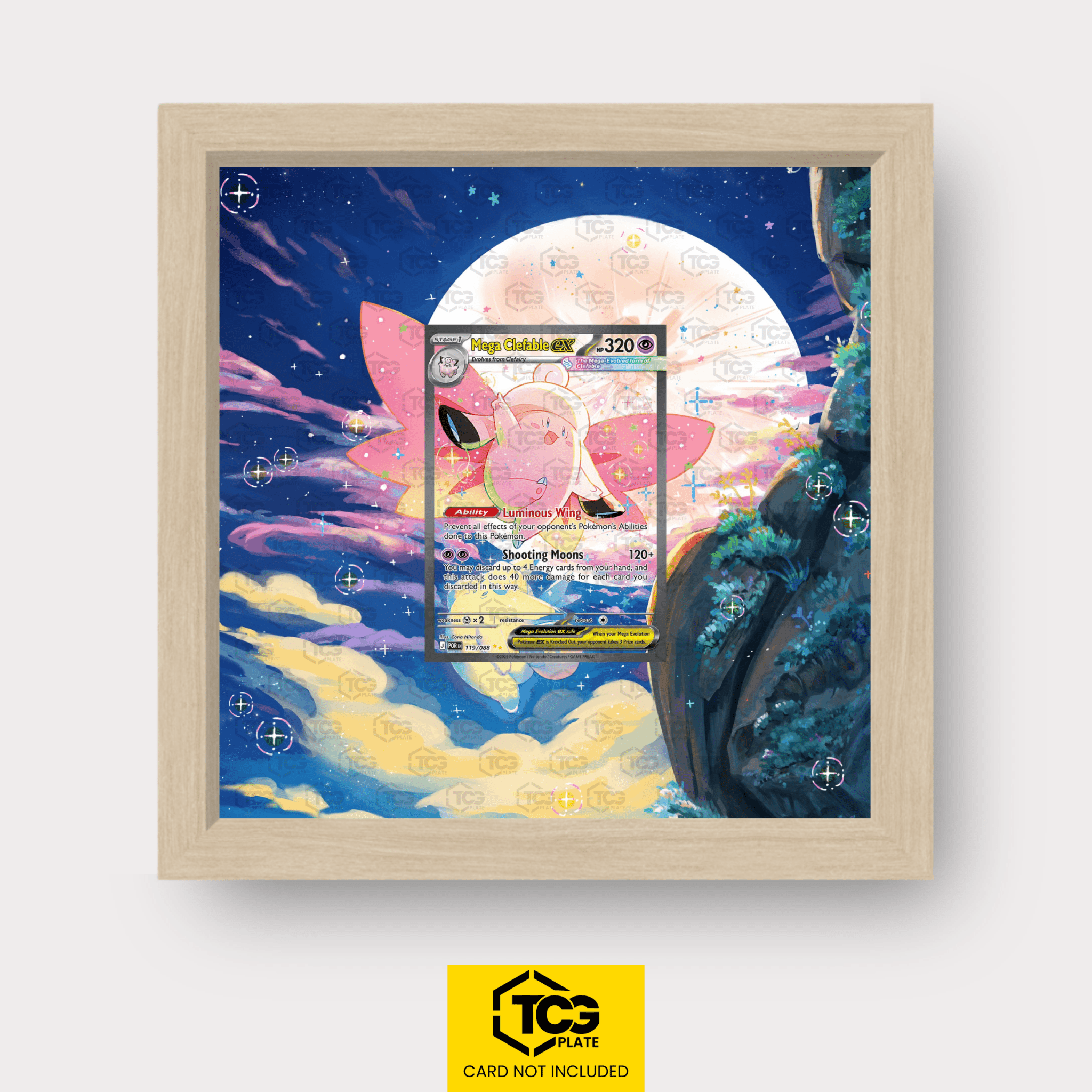 Frames® | Mega Pixi ex POR 119 - tcgplate