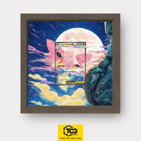 Mega Clefable EX Pokémon TCG card in TCGplate Extended Art Display for collectors