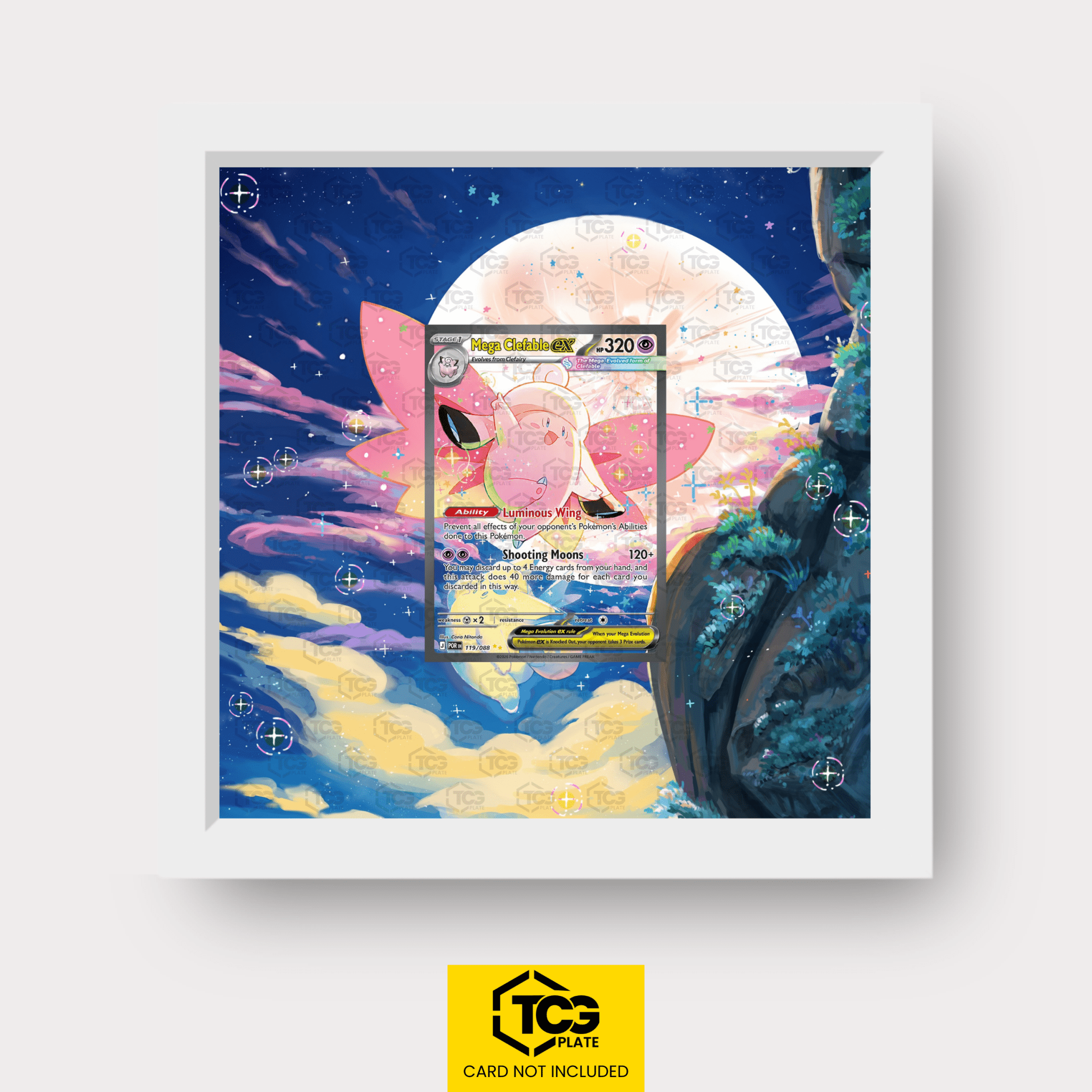 Frames® | Mega Pixi ex POR 119 - tcgplate