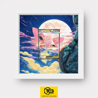 Mega Clefable EX Pokémon TCG card in TCGplate Extended Art Display for collectors.