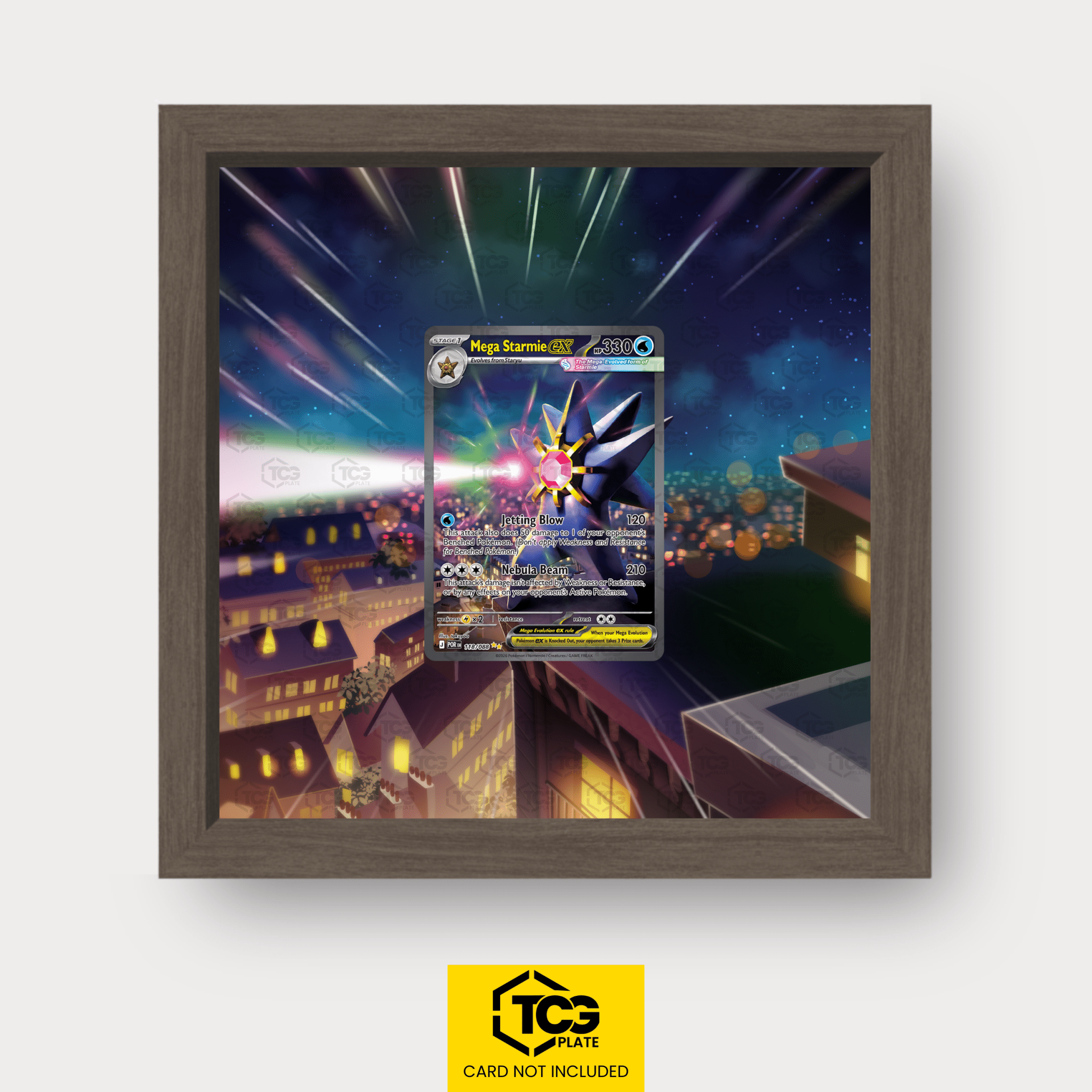Frames® | Mega Starmie ex POR 118 - tcgplate