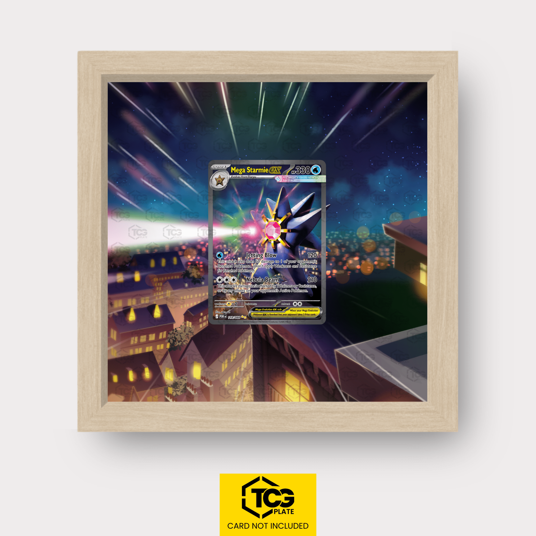 Frames® | Mega Starmie ex POR 118 - tcgplate