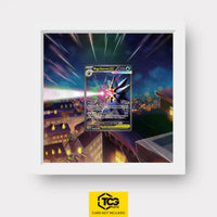 Mega Starmie EX Pokémon TCG card in TCGplate Extended Art Display for collectors